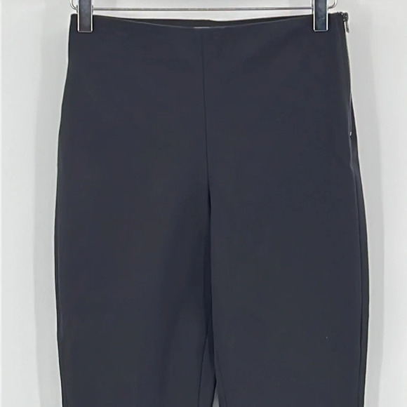 Everlane The Side Zip Stretch Cotton Pant in Black - NWOT - Size 0 - Picture 3 of 7